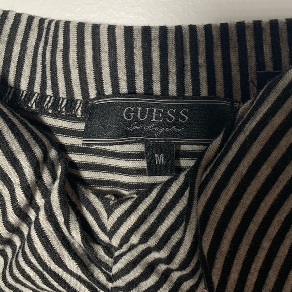 Guess Strapless Dress - Striped, Fitted Size M - Picture 3 of 3